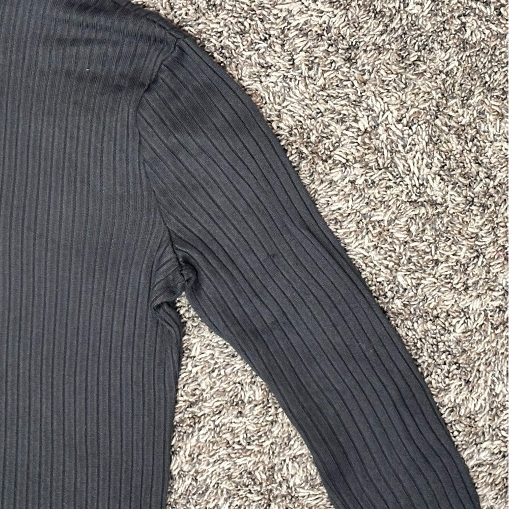 abercrombie kids grey turtle neck long sleeve size 13/14 - Picture 4 of 8